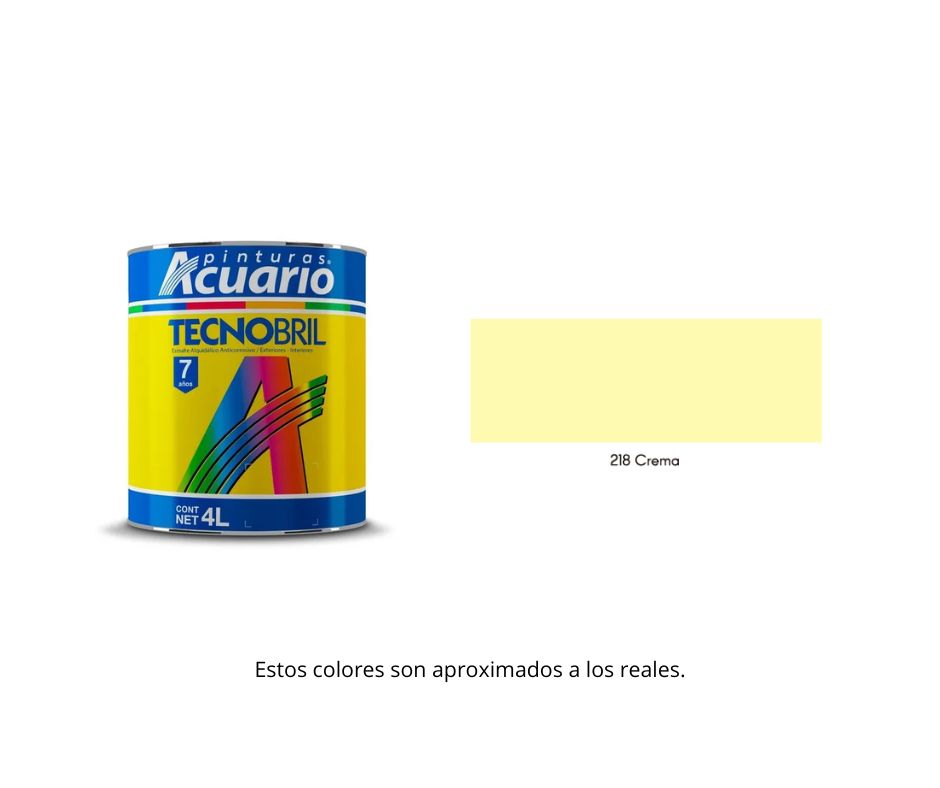 Esmalte Tecnobril Acuario 4 Lt.