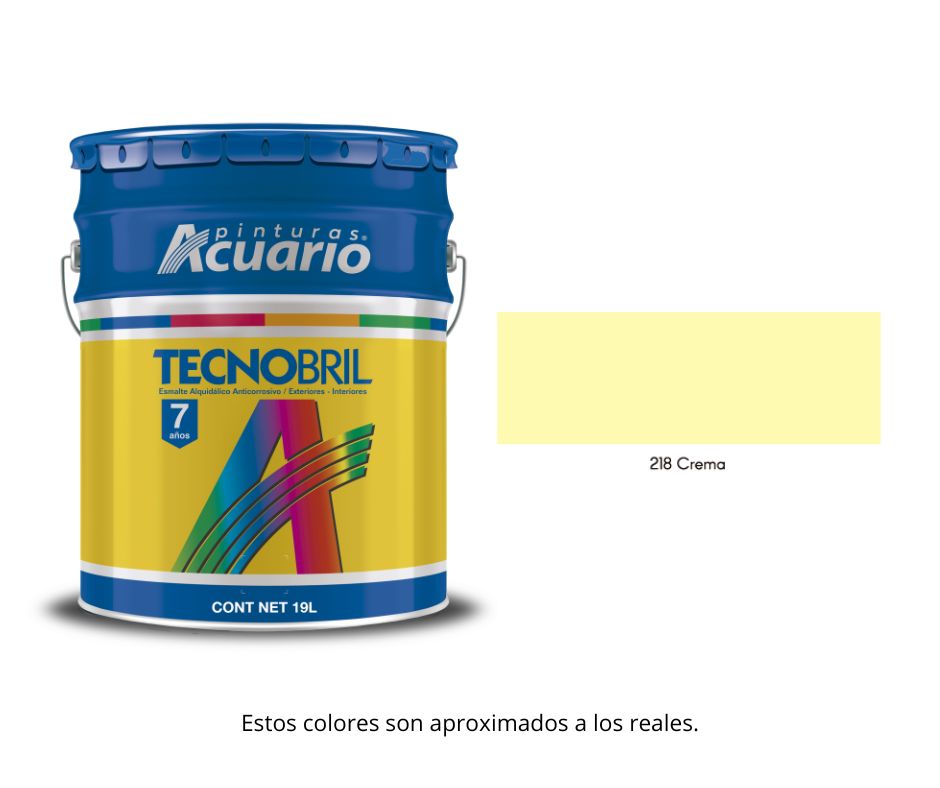 Esmalte Tecnobril Acuario 19 Lt.
