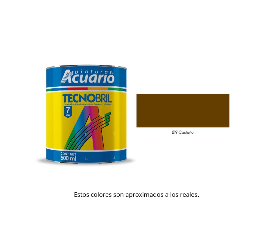 Esmalte Tecnobril Acuario 500 ml.