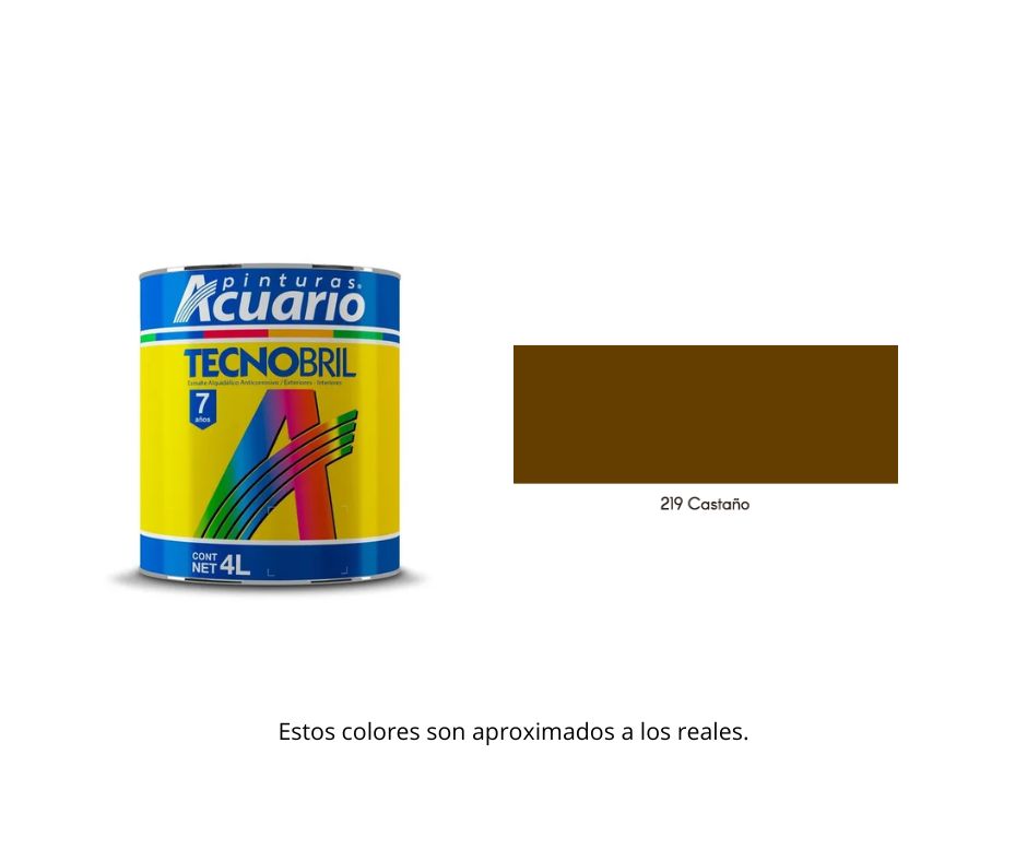 Esmalte Tecnobril Acuario 4 Lt.