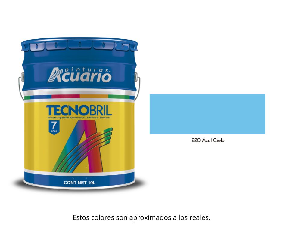 Esmalte Tecnobril Acuario 19 Lt.