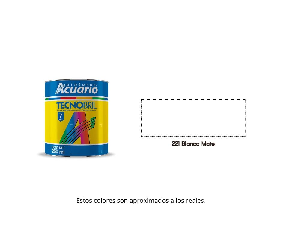 Esmalte Tecnobril Acuario 250 ml
