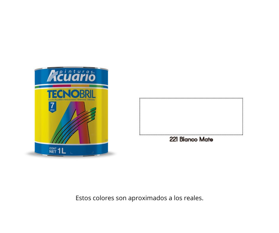 Esmalte Tecnobril Acuario 1 Lt.