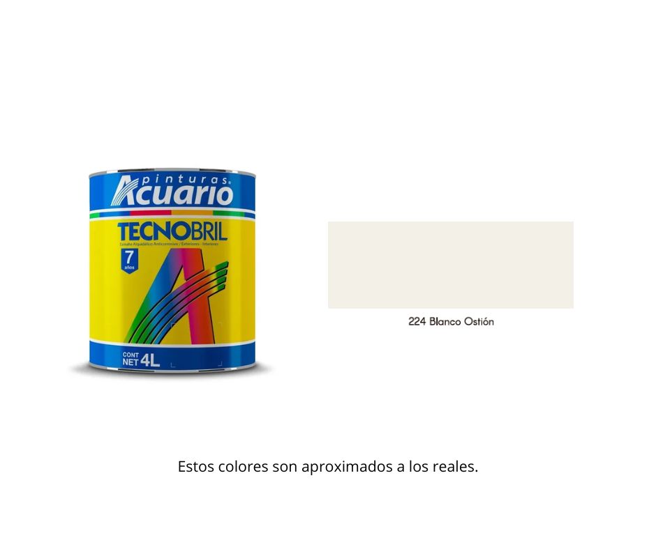Esmalte Tecnobril Acuario 4 Lt.