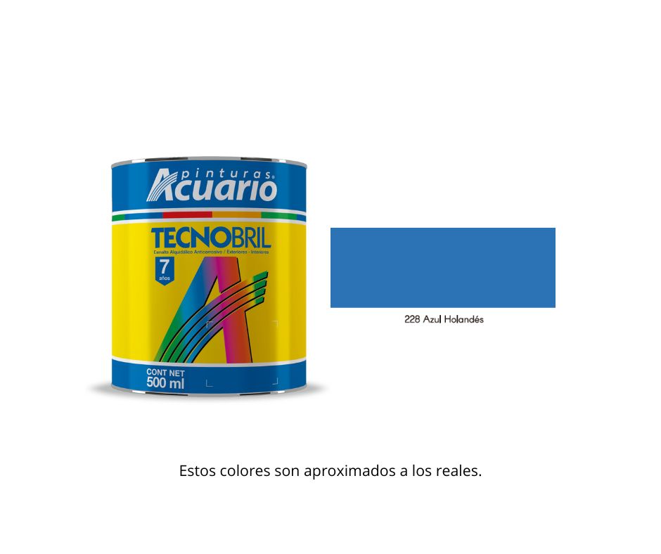 Esmalte Tecnobril Acuario 500 ml.