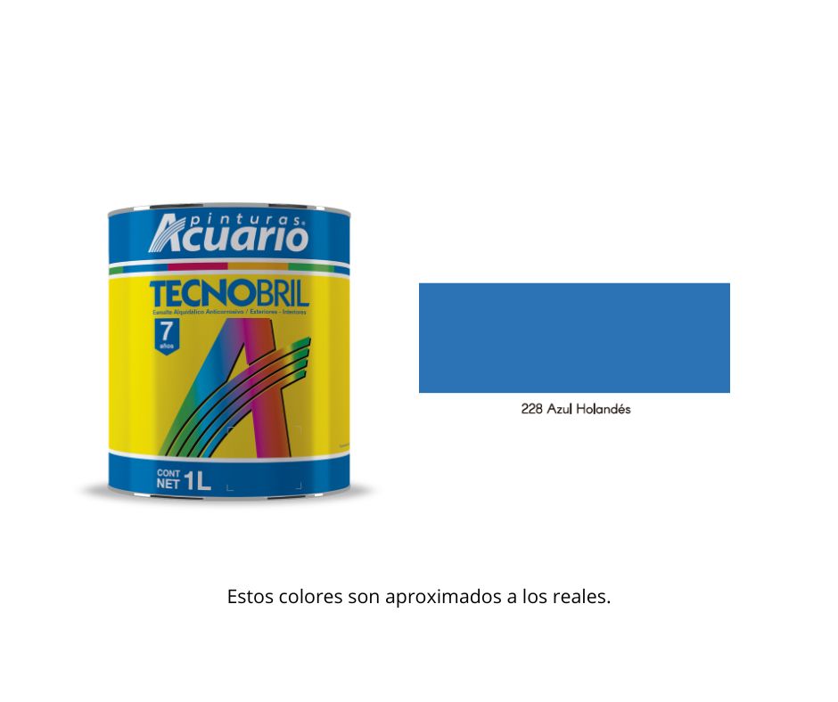Esmalte Tecnobril Acuario 1 Lt.