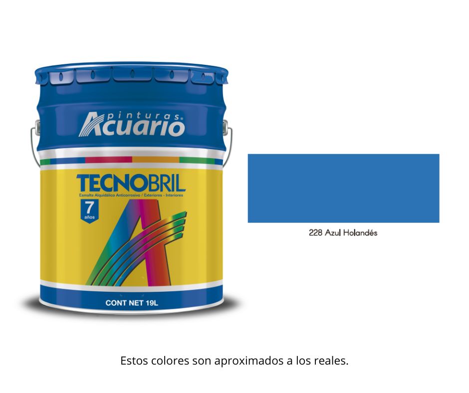 Esmalte Tecnobril Acuario 19 Lt.