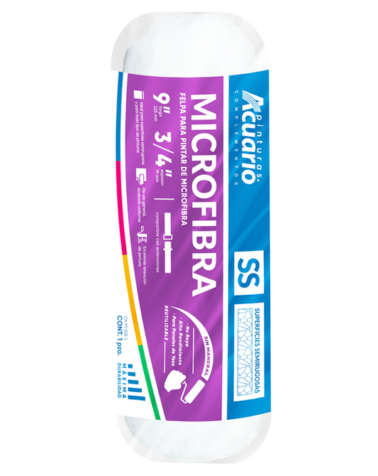 FELPA 9" MICROFIBRA.