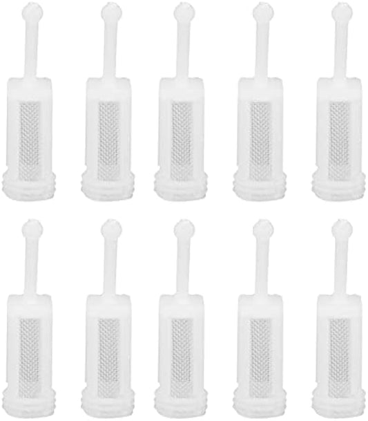 FILTRO DE PLÁSTICO PARA PISTOLA DE GRAVEDAD 10PZ