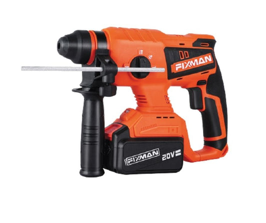 Rotomartillo Industrial Inalámbrico Fixman 20V - Kit con 1 Batería