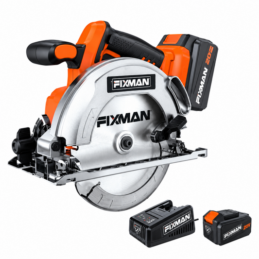 Sierra Circular Inalámbrica Fixman 20v.