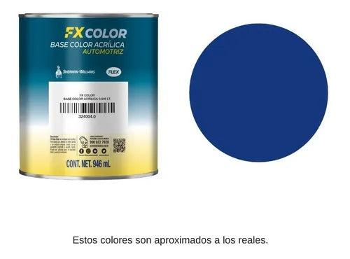 Fx Base Color 1l Azul Orgánico Tono Rojizo Sherwin Williams