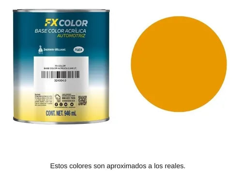 Fx Base Color 1l Café Orgánico Tono Amarillento Sherwin W.