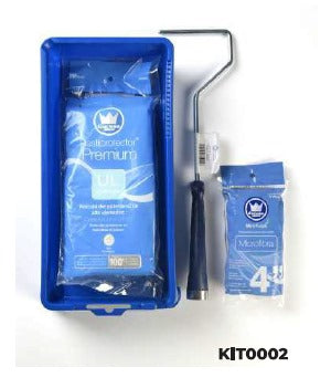 KIT MINI 4 CHAROLA MANERAL 2 MINIRODILLOS Y PLASTIPROTECTOR