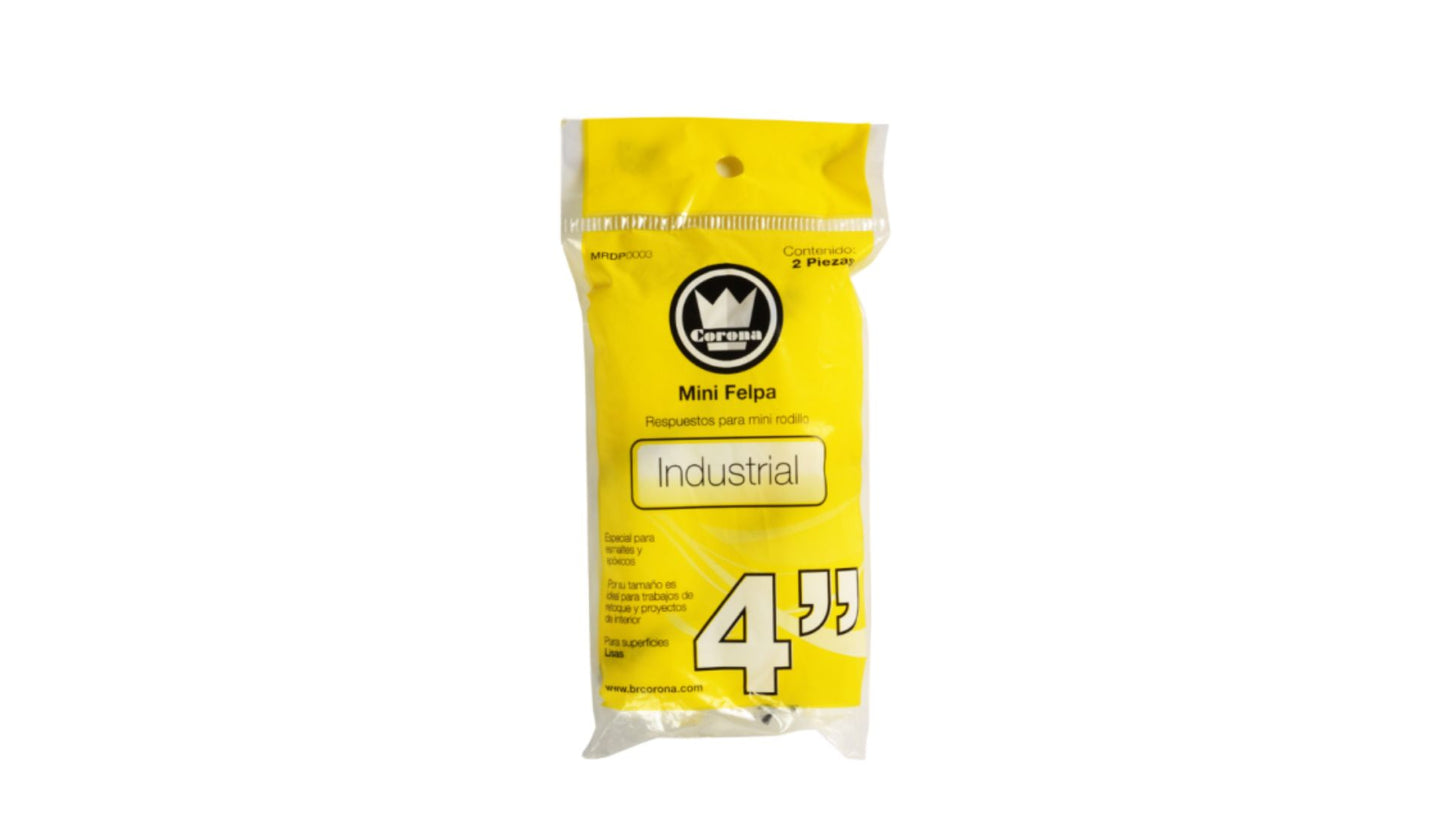 MINI FELPA INDUSTRIAL 4" DUO PACK