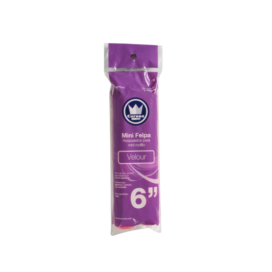 MINI REPUESTO VELOUR 6´´ DUO PACK