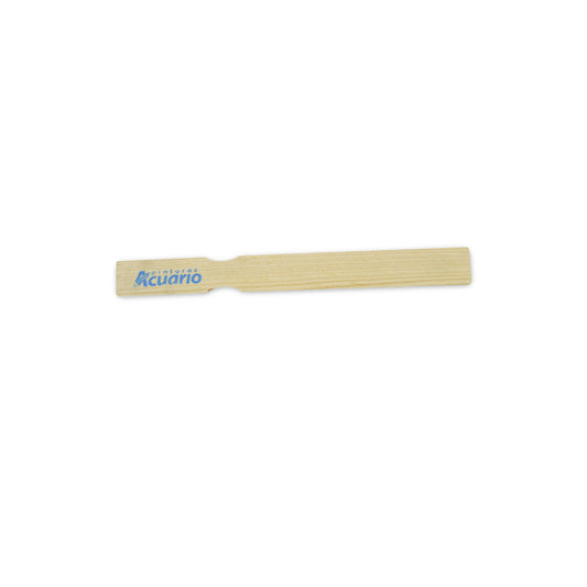 PAQ 10 PALITAS DE MADERA PINTURAS ACUARIO.