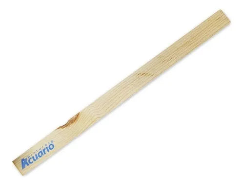 PAQ 10 PALITAS DE MADERA PINTURAS ACUARIO.