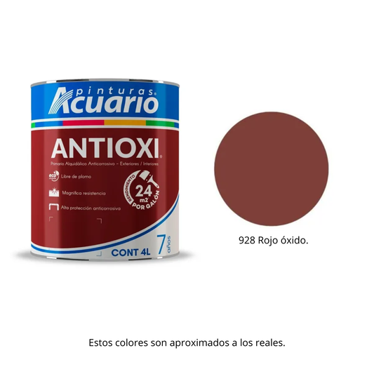 Primario Estructurista Antioxi Acuario 4 Lt - Anticorrosivo
