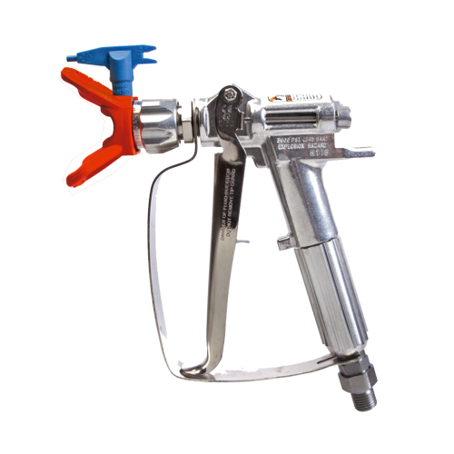PISTOLA AIRLESS DE CUATRO DEDOS CON FILTRO, BOQUILLA Y PORTABOQUILLA