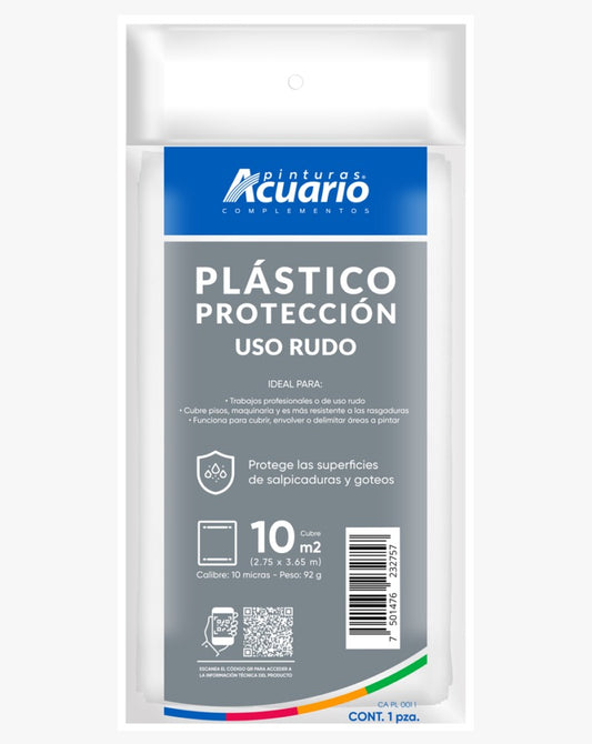 PLÁSTICO PROTECCION USO RUDO.