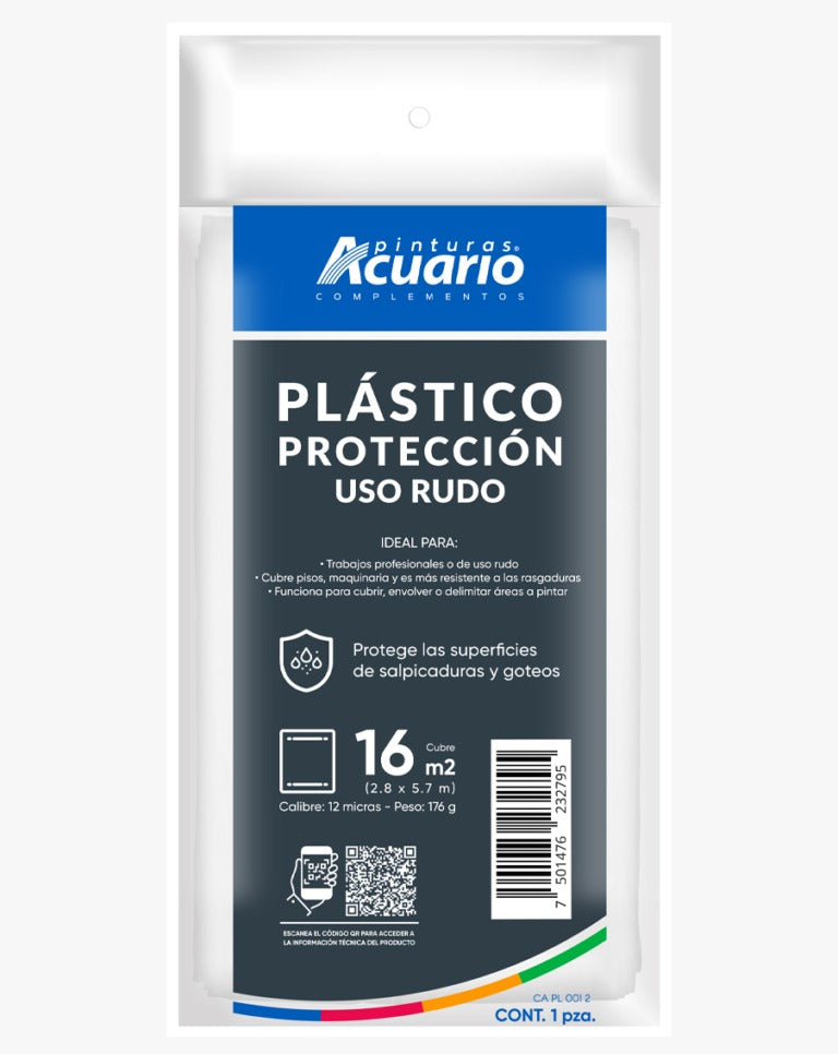PLÁSTICO PROTECCION USO RUDO.