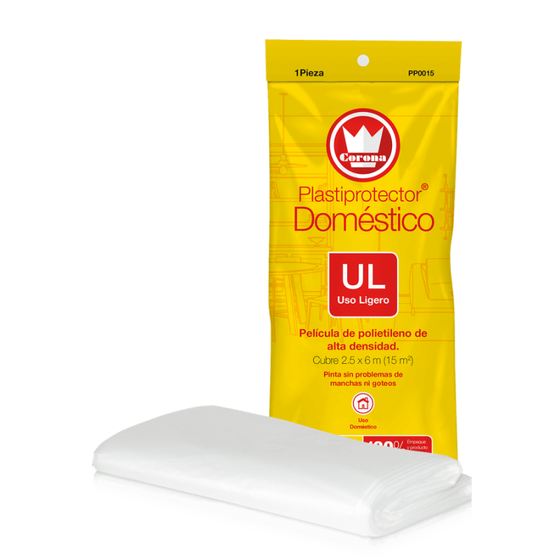 PLASTIPROTECTOR LIGERO ECONOMICO 15MTS