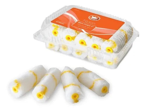 Paq. 10 Mini Felpas De Nylon 4 Pulgadas Marca Corona Mr0005