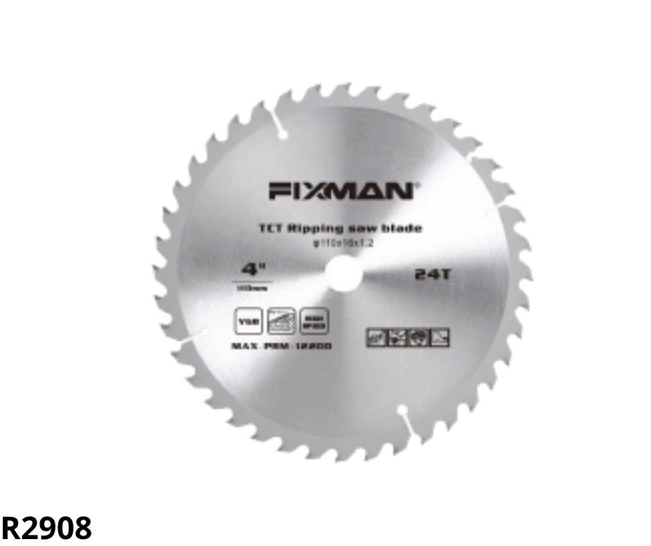Disco de Corte TCT Fixman para Madera - Sierra Circular Profesional
