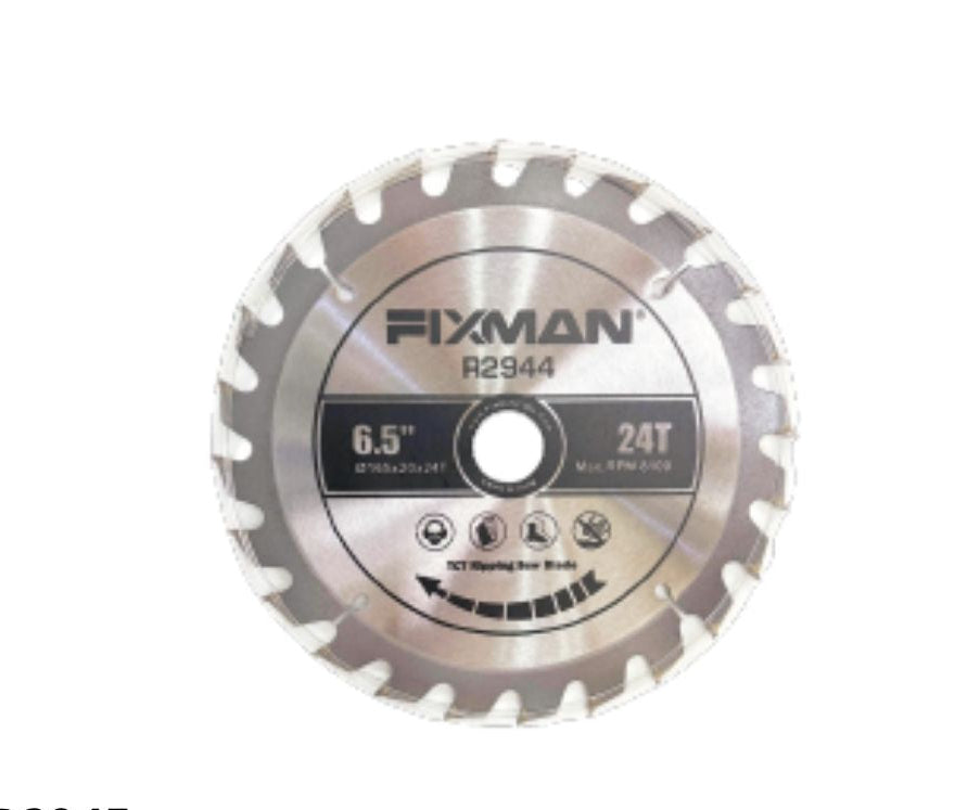 Disco de Corte TCT Fixman para Madera - Sierra Circular Profesional