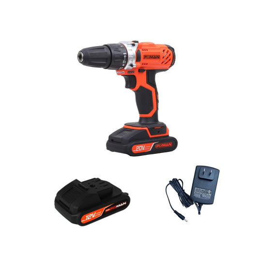 Taladro Inalámbrico Fixman 20V Litio - Modelo R7002 Profesional