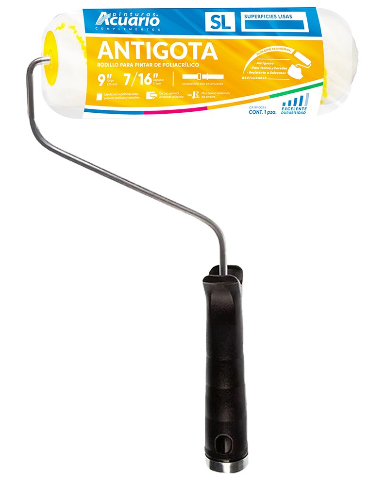 RODILLO 9" ANTIGOTA.