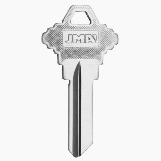 Paquete 10 Piezas Llave Niquelada Residencial SLG-3