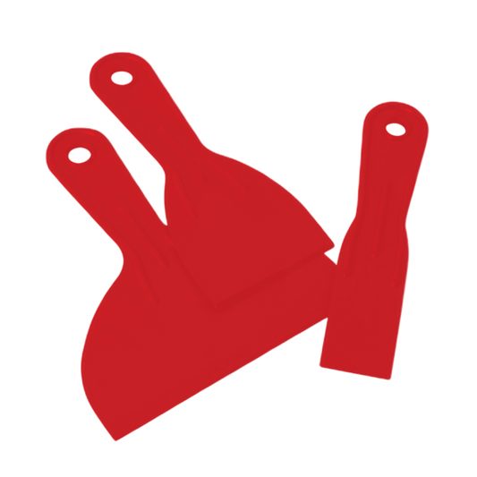 Juego de 3 Espátulas de Plástico