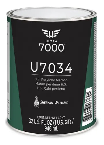 U7034 Uhs Perylene Maroon 1lt Sherwin Williams