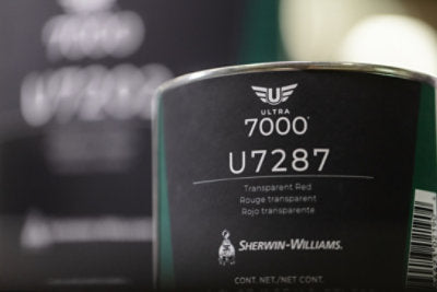 Ultra 7000 Transparente Rojo U728705  Sherwin Williams.