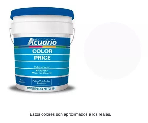 Pintura Color Price Acuario 19 Litros - Económica y Rendidora