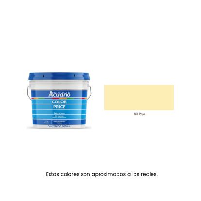 Pintura Color Price Acuario 4 Litros - Galón Económico y Rendidor