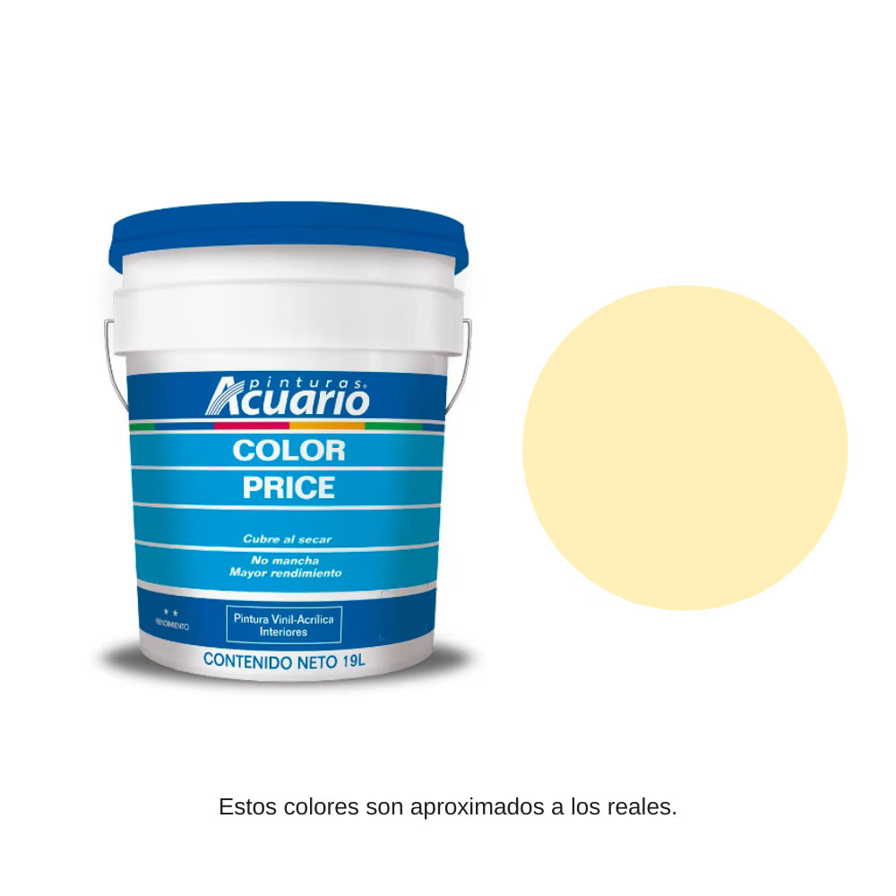 Pintura Color Price Acuario 19 Litros - Económica y Rendidora