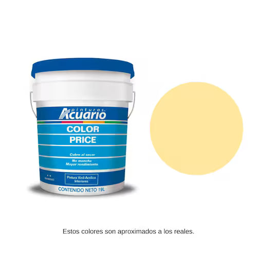 Pintura Color Price Acuario 19 Litros - Económica y Rendidora