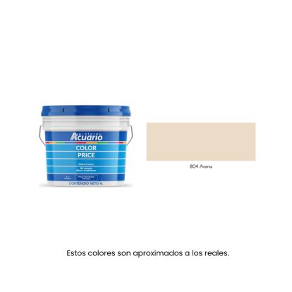 Pintura Color Price Acuario 4 Litros - Galón Económico y Rendidor
