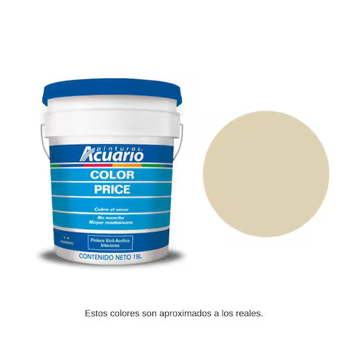 Pintura Color Price Acuario 19 Litros - Económica y Rendidora