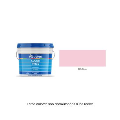 Pintura Color Price Acuario 4 Litros - Galón Económico y Rendidor
