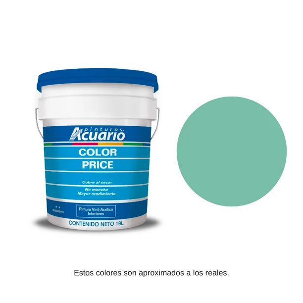 Pintura Color Price Acuario 19 Litros - Económica y Rendidora