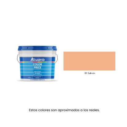 Pintura Color Price Acuario 4 Litros - Galón Económico y Rendidor