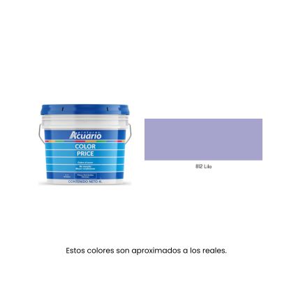 Pintura Color Price Acuario 4 Litros - Galón Económico y Rendidor