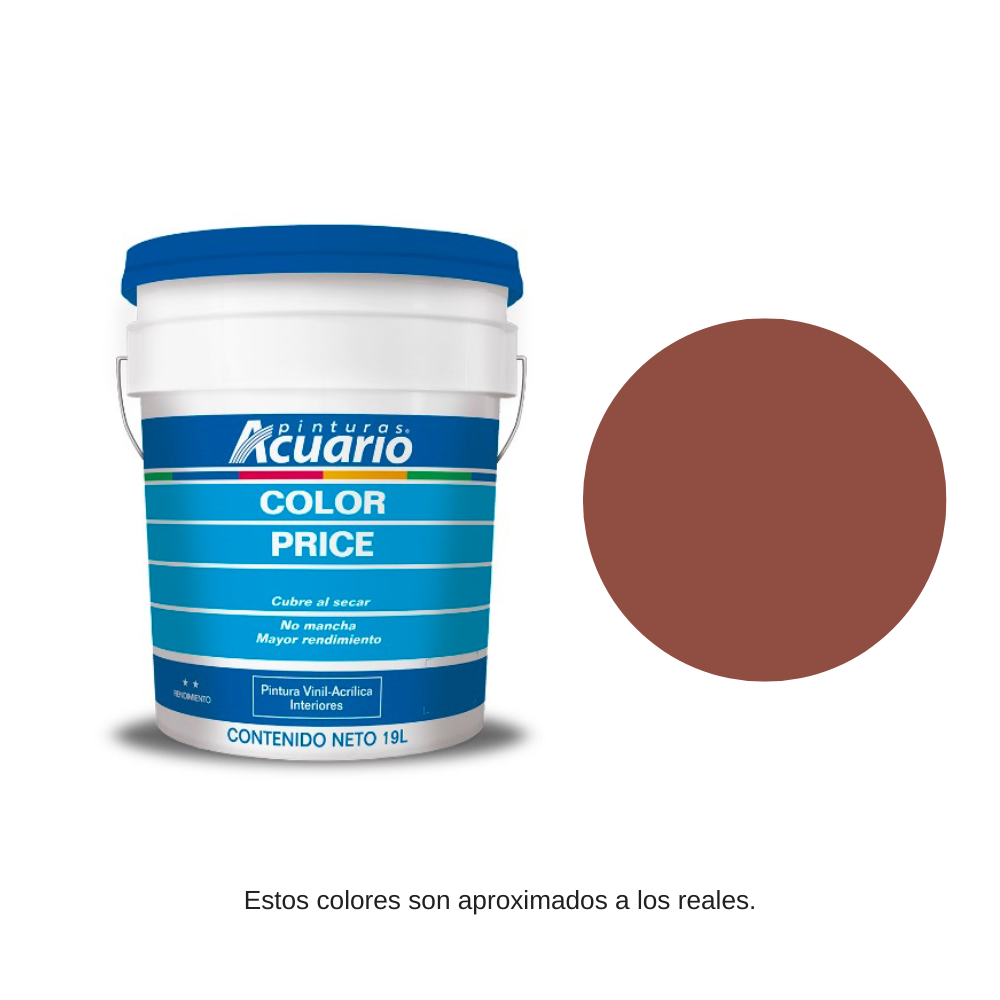 Pintura Color Price Acuario 19 Litros - Económica y Rendidora