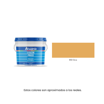 Pintura Color Price Acuario 4 Litros - Galón Económico y Rendidor