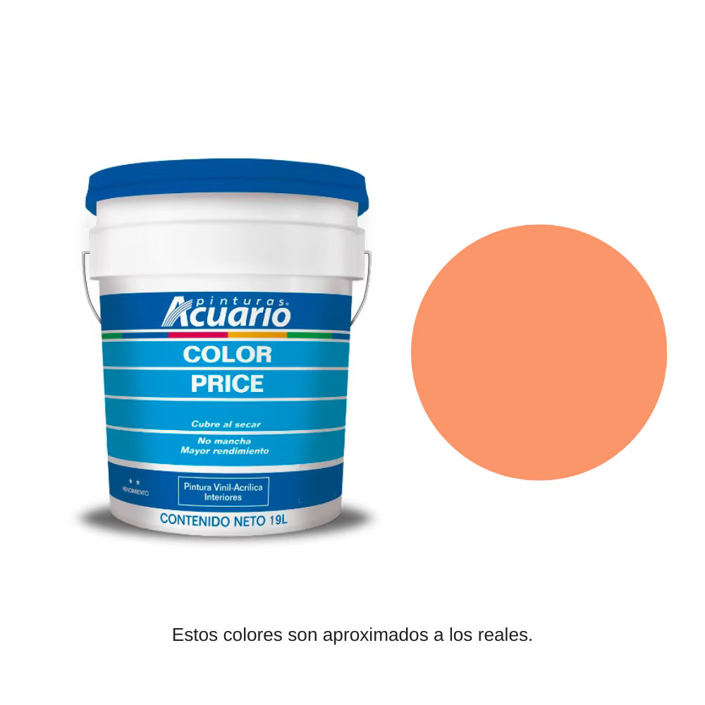 Pintura Color Price Acuario 19 Litros - Económica y Rendidora