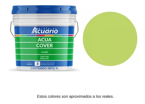 Pintura Acua Cover Acuario 4 Lt.
